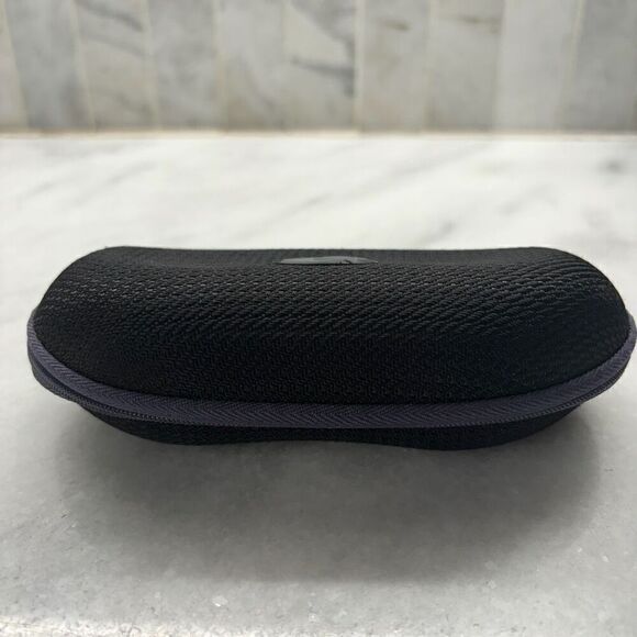 Costa Del Mar Textured Logo Zipper Soft Lined Eyeglass Sunglasses Case Black OS - Picture 2 of 5